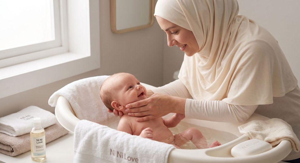 آموزش روتین پوستی نوزاد