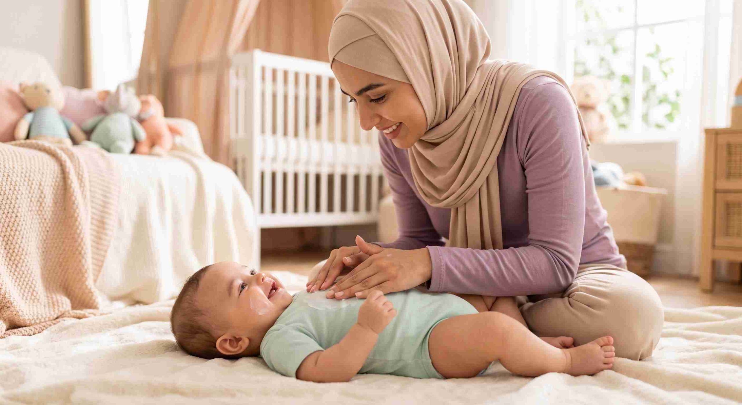 روش های شاداب نگه داشتن پوست کودک و نوزاد